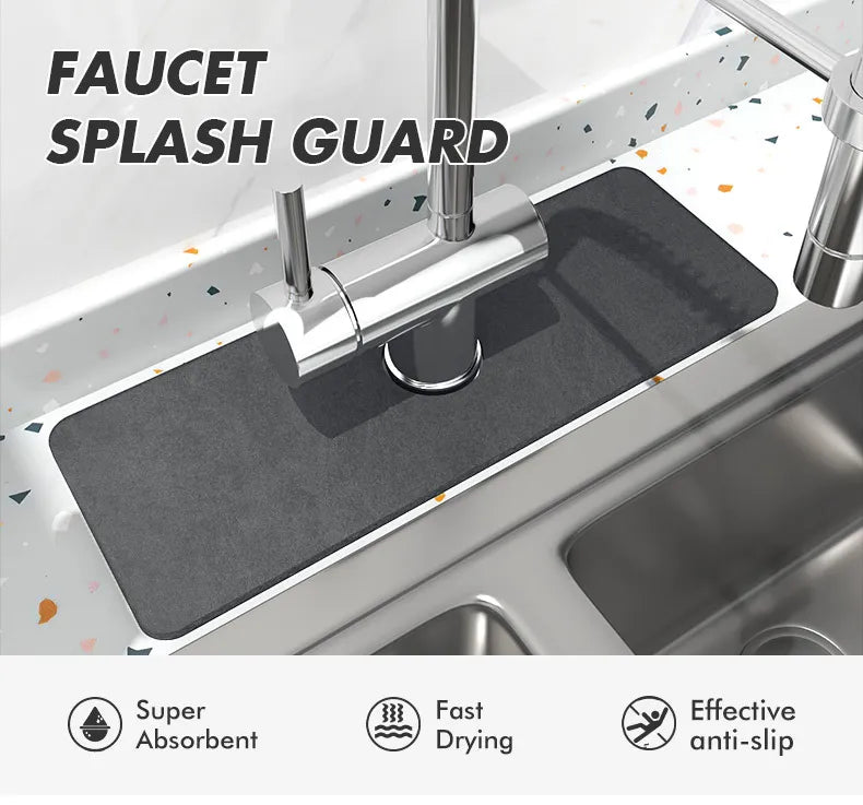 Diatomite Faucet Absorbent Pad