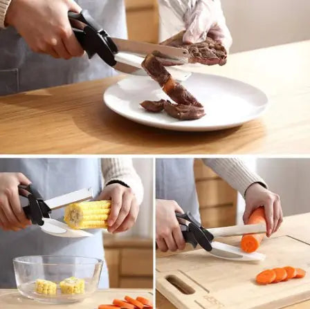 2-in-1 Food Scissors